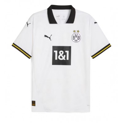 Fotbalové Dres Borussia Dortmund Karim Adeyemi #27 Alternativní 2024-25 Krátký Rukáv Fotbalové Dres Borussia Dortmund Karim Adeyemi #27 Alternativní 2024-25 Krátký Rukáv